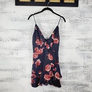 Stella Laguna Beach Floral Spaghetti Strap Mini Dress